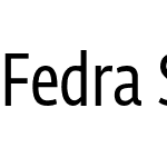 Fedra Sans Condensed Alt Pro