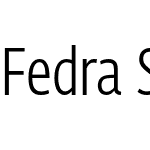 Fedra Sans Condensed Pro