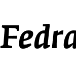 Fedra Serif Screen