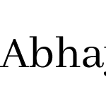 Abhaya Libre Latin