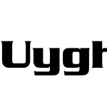 Uyghur Kufi Unicode