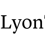 Lyon Text