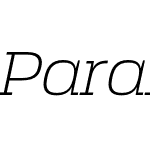 Paralucent Slab