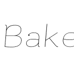 Bakewell-HairlineWideItalic