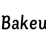 Bakewell-MediumNarrowItalic