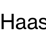 Haas Grot Text R