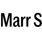 Marr Sans Condensed