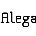 Alega Serif Offc Pro