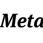 Meta Serif Pro