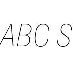 ABC Social Condensed