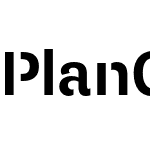 Plan Grotesque Stencil Pro