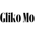 Gliko Modern Condensed L