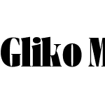 Gliko Modern Condensed M