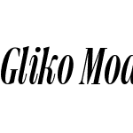 Gliko Modern Condensed M