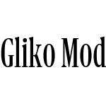 Gliko Modern Condensed S