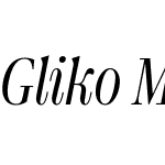 Gliko Modern Narrow M