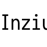 Inziu IosevkaCC Slab J