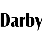 Darby Sans Poster Cond