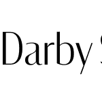Darby Sans Poster Cond