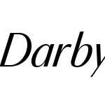 Darby Sans Poster