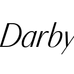 Darby Sans Poster