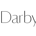 Darby Sans Poster