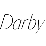 Darby Sans Poster