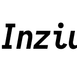 Inziu IosevkaCC Slab CL