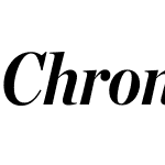 Chronicle Display Condensed