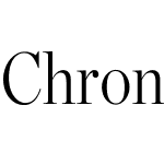 Chronicle Display Condensed