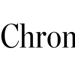 Chronicle Display Condensed