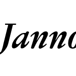 Jannon Text