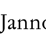 Jannon Text