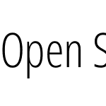 Open Sans Condensed