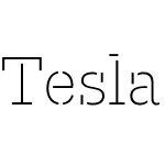 Tesla Stencil Hairline