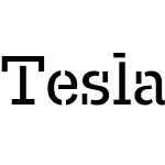 Tesla Stencil Regular
