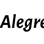 Alegreya Sans