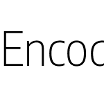 Encode Sans Semi Condensed