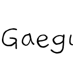 Gaegu