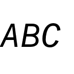 ABC Monument Grotesk Mono Unlicensed Trial