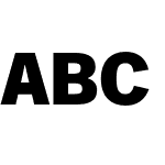 ABC Monument Grotesk Semi-Mono Unlicensed Trial