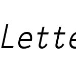 Letter Gothic