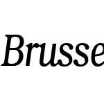 Brussels Condensed