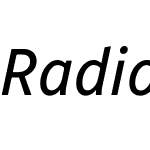 Radio Canada SemiCondensed