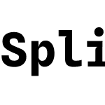 Spline Sans Mono