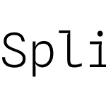 Spline Sans Mono