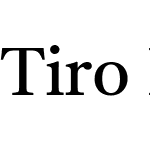Tiro Devanagari Sanskrit