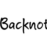 Backnotes