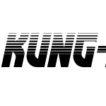 Kung-Fu Master Halftone Italic