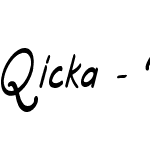 Qicka - Personal Use